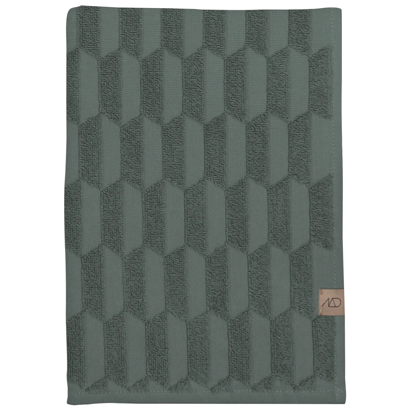 Toalla Geo 50x95 cm, Pine green Mette Ditmer