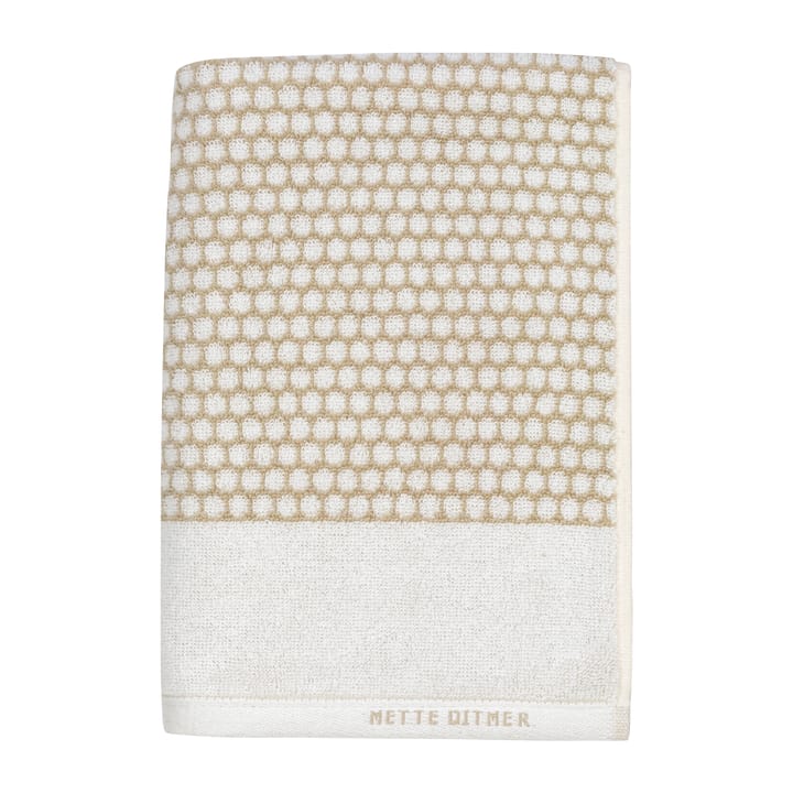 Toalla Grid 50x100 cm - Sand-off white - Mette Ditmer