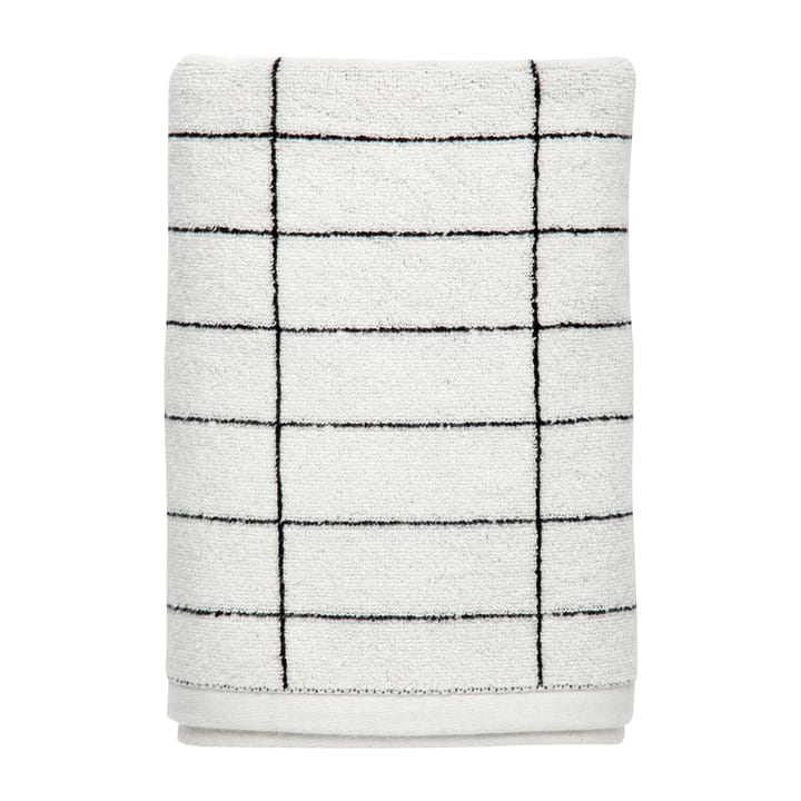 Toalla para invitados Tile Stone 38x60 cm, 2 unidades - Black-Off-white - Mette Ditmer