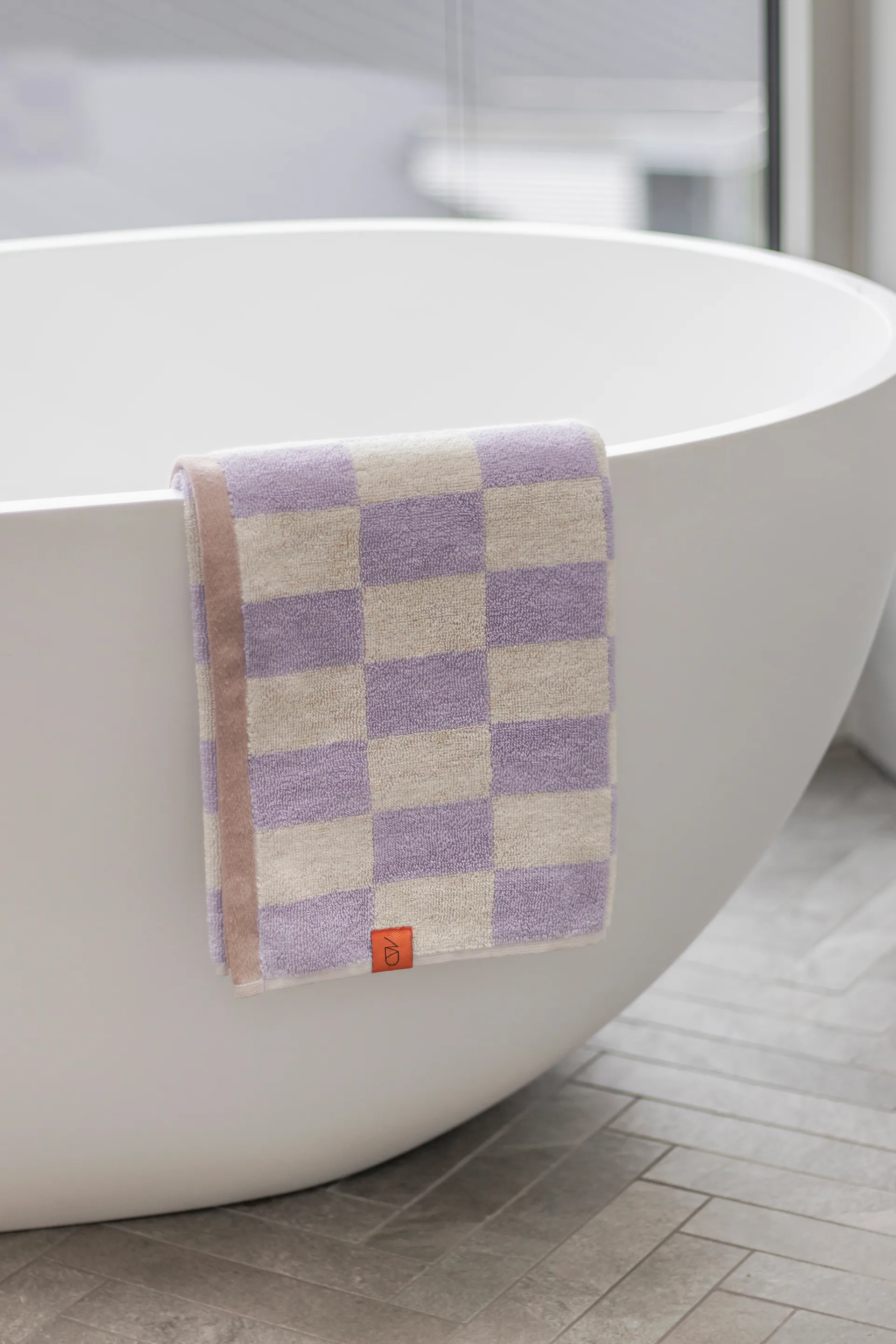 Toalla Retro 70x133 cm, Lilac Mette Ditmer