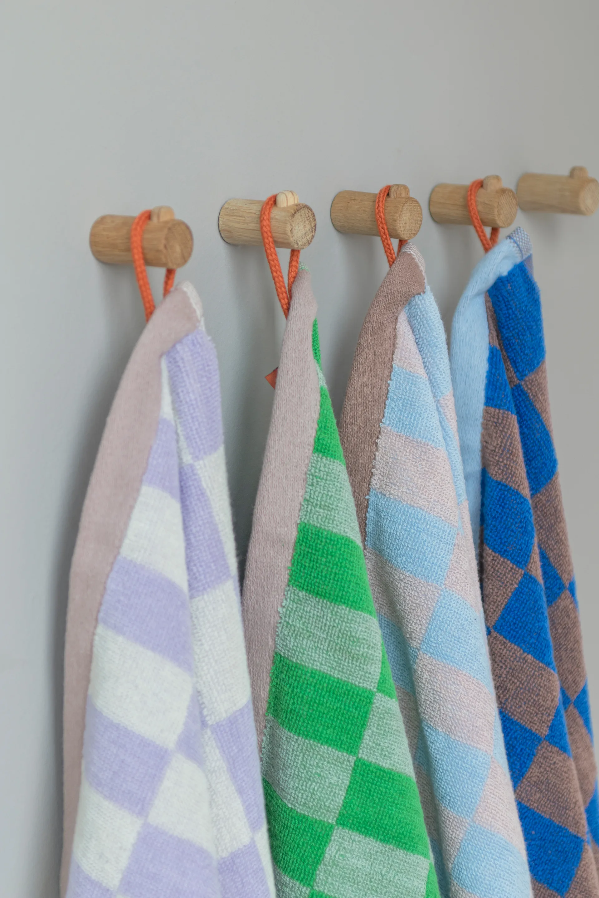 Toalla Retro, Classic green, 40x55 cm, Set de 2 Mette Ditmer