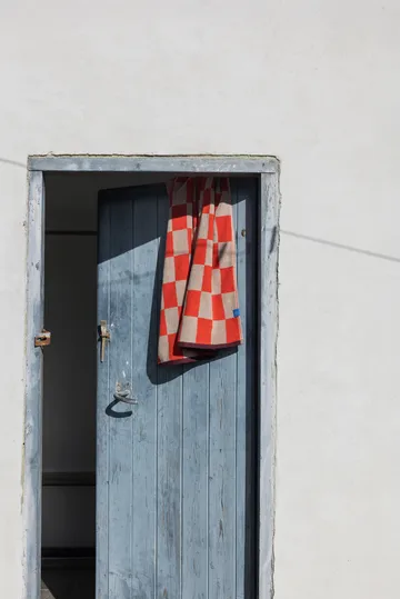 Toalla Retro - Dark orange, 50x90 cm - Mette Ditmer