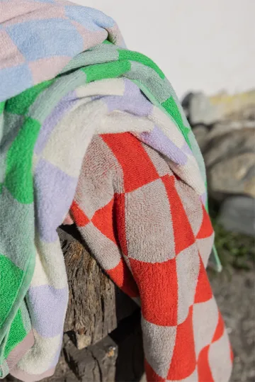 Toalla Retro - Dark orange, 50x90 cm - Mette Ditmer