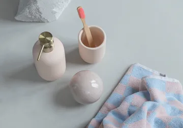 Toalla Retro - Light blue, 40x55 cm, Set de 2 - Mette Ditmer