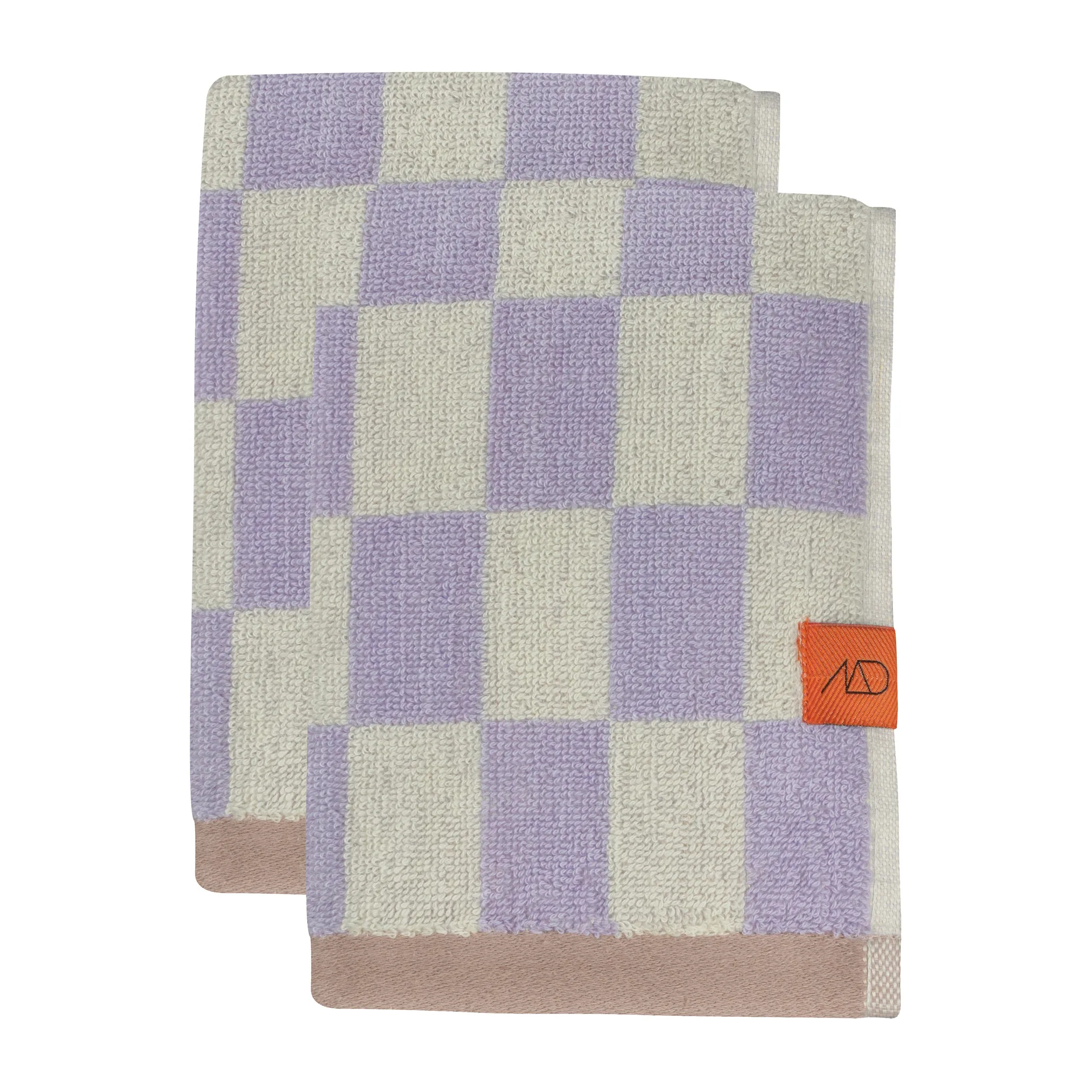 Toalla Retro, Lilac, 40x55 cm, Set de 2 Mette Ditmer