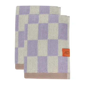 Toalla Retro - Lilac, 40x55 cm, Set de 2 - Mette Ditmer