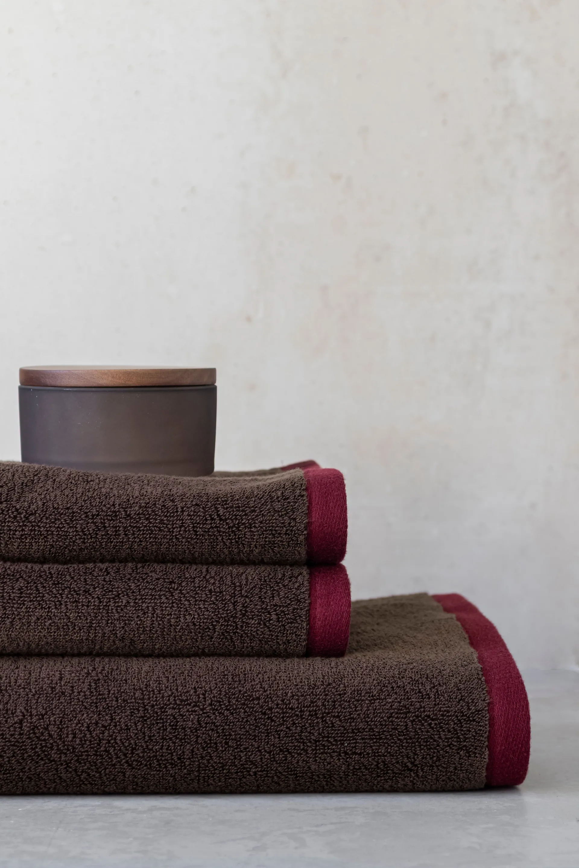 Toalla Soft 70x133 cm, Brown-sand Mette Ditmer