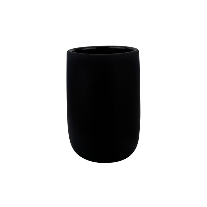 Vaso para cepillos Lotus - negro - Mette Ditmer