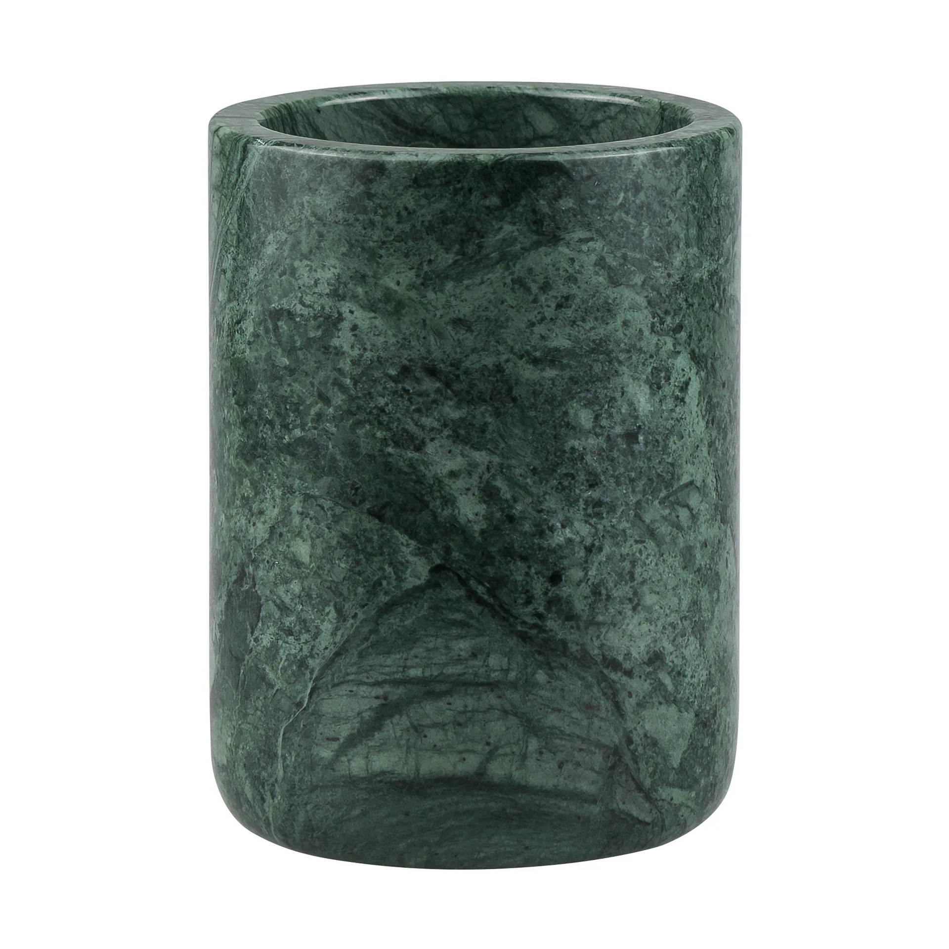 Vaso portacepillos Marble 10 cm, Dark forest Mette Ditmer