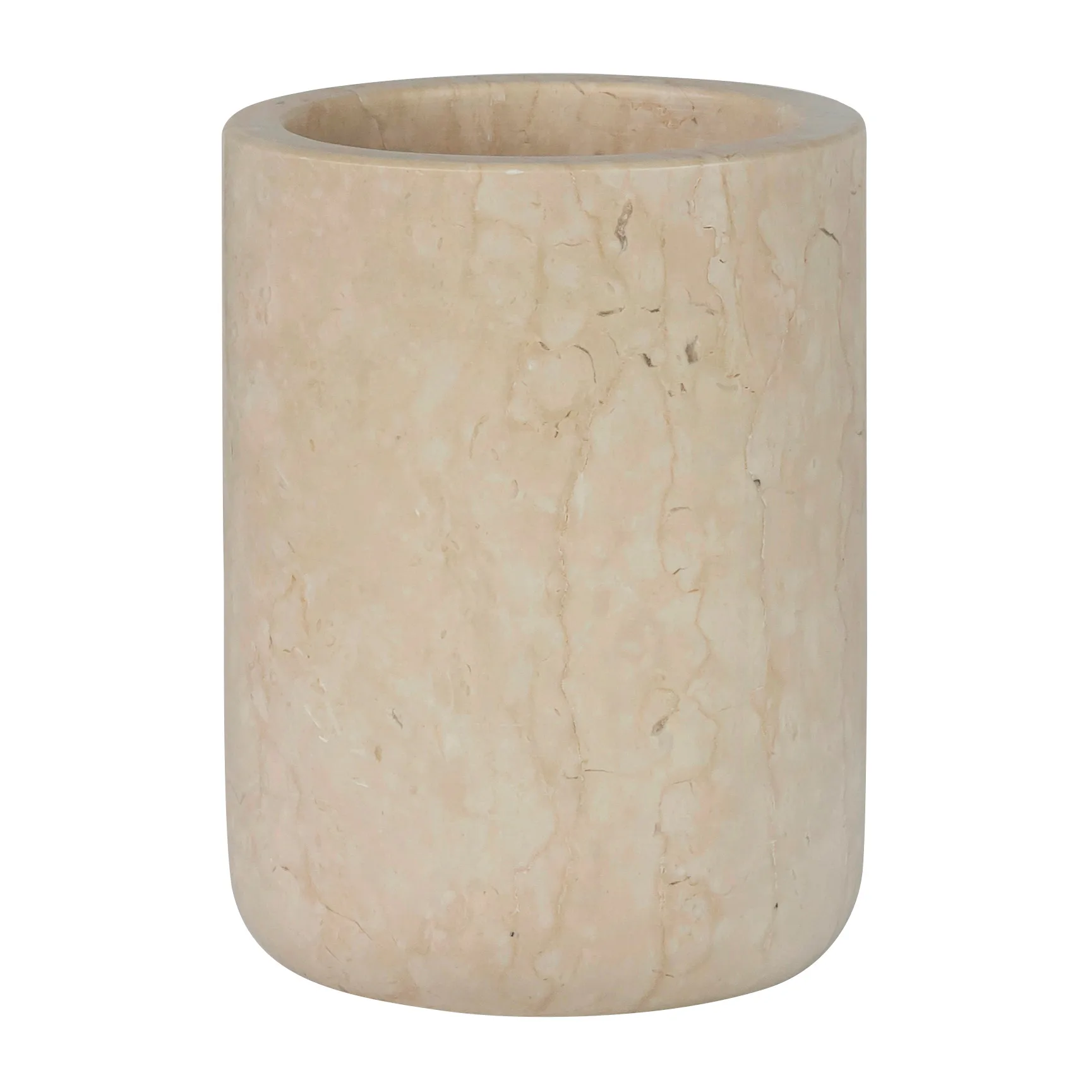 Vaso portacepillos Marble 10 cm, Sand Mette Ditmer