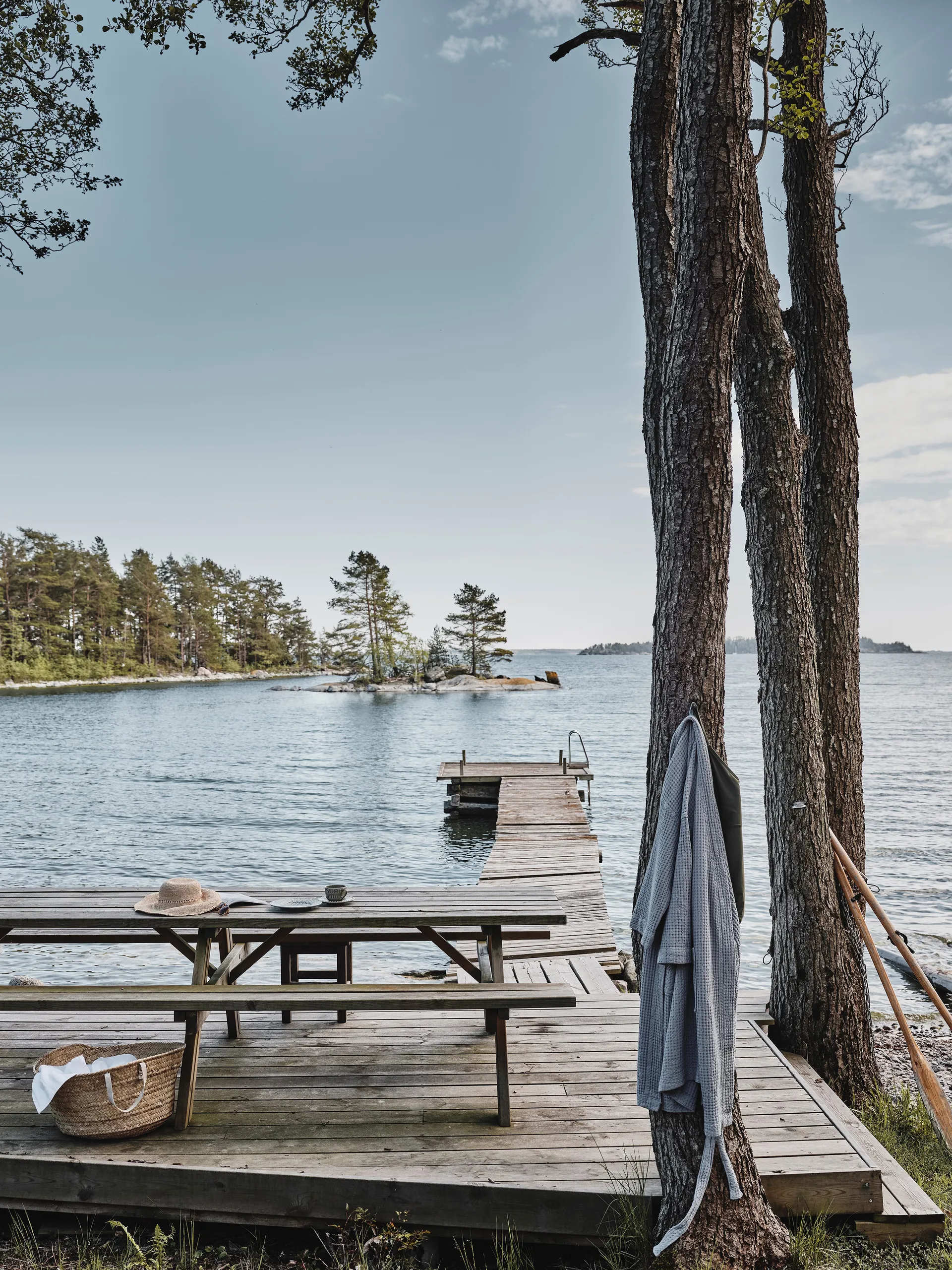 Albornoz Cialda EKO, Azul claro, S-M Mille Notti