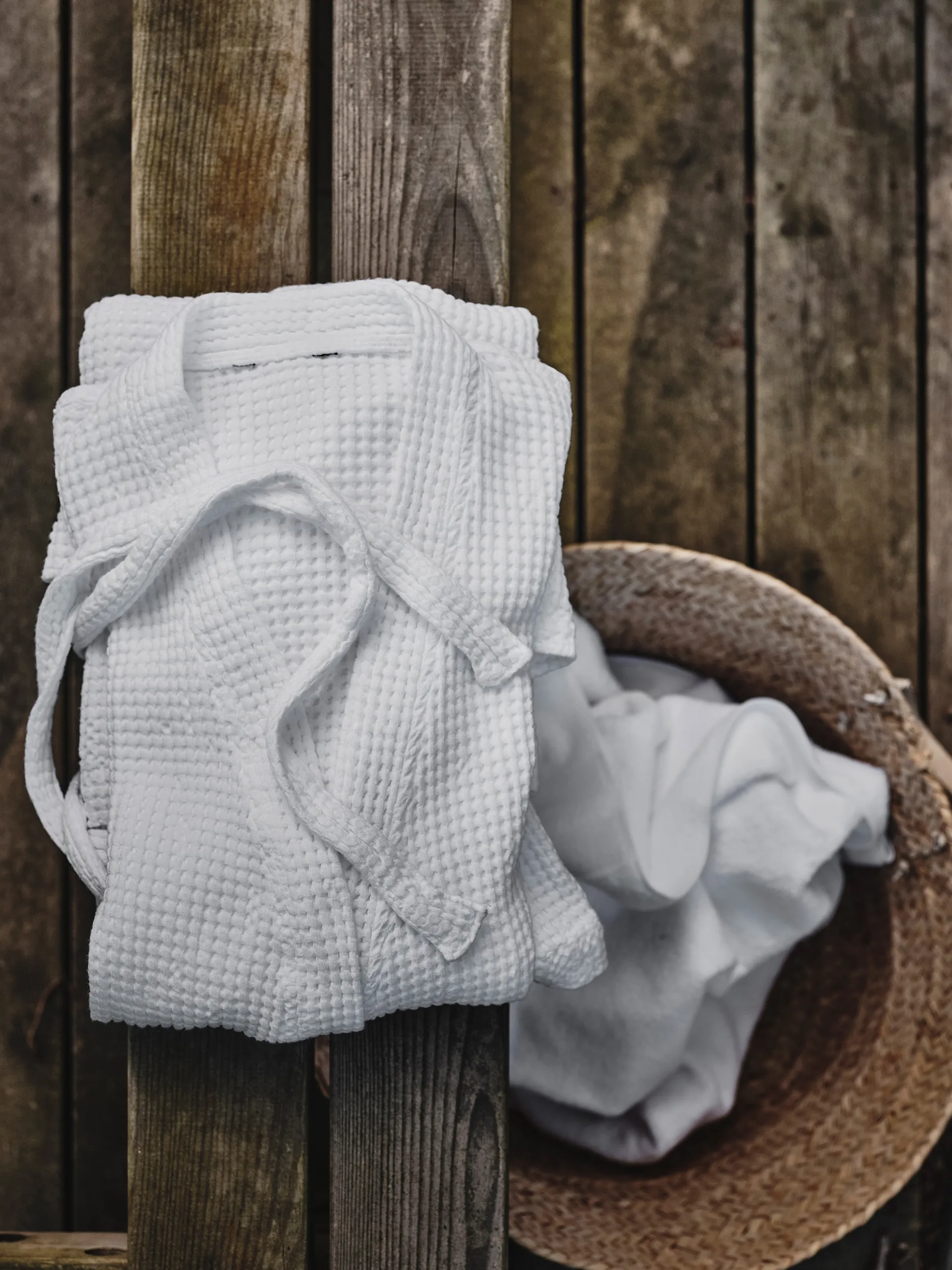 Albornoz Cialda EKO, Blanco, L-XL Mille Notti