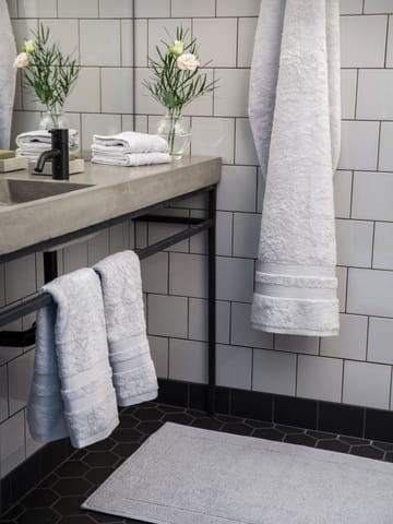 Alfombra de baño Portofino - Gris claro, 60x90 cm - Mille Notti