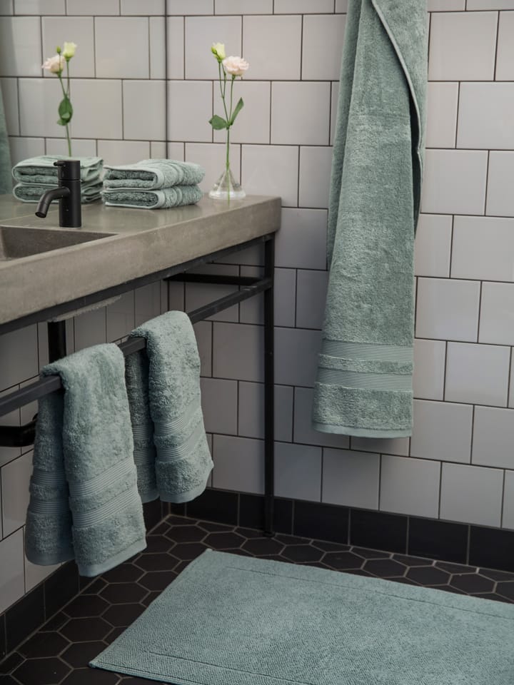 Alfombra de baño Portofino, Verde grisáceo, 60x90 cm Mille Notti