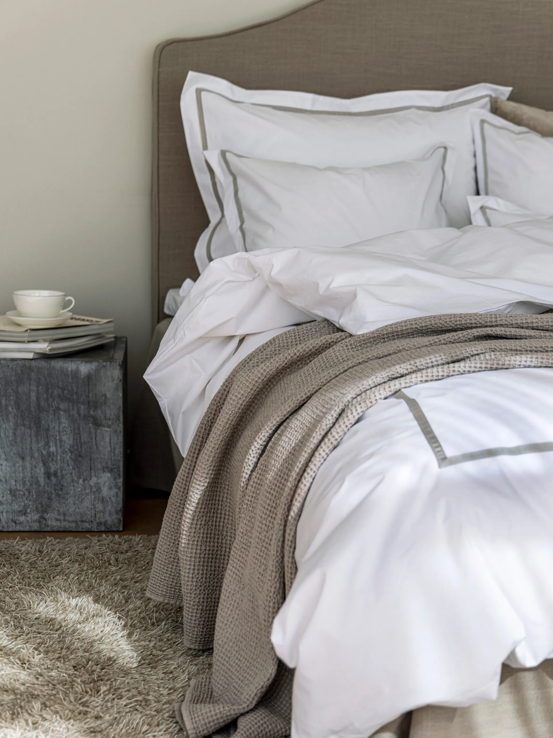 Colcha Riposo, Stone, 260x260 cm Mille Notti