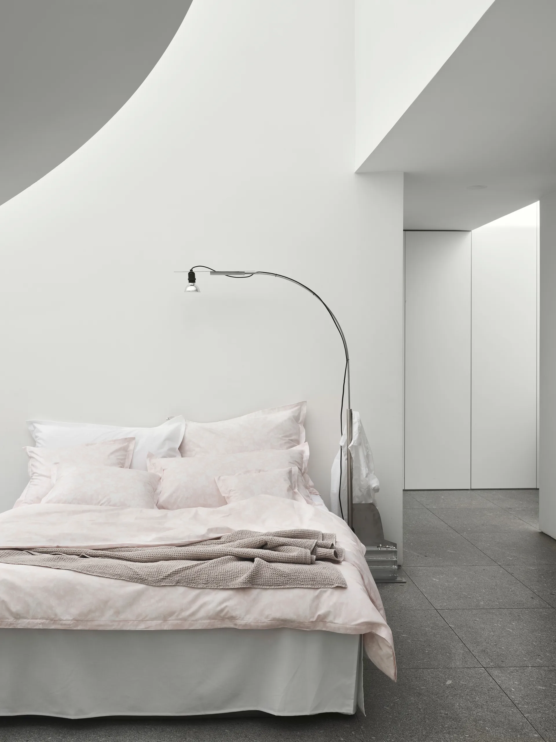 Faldón de cama Napoli, Blanco, 180x220x52 cm Mille Notti