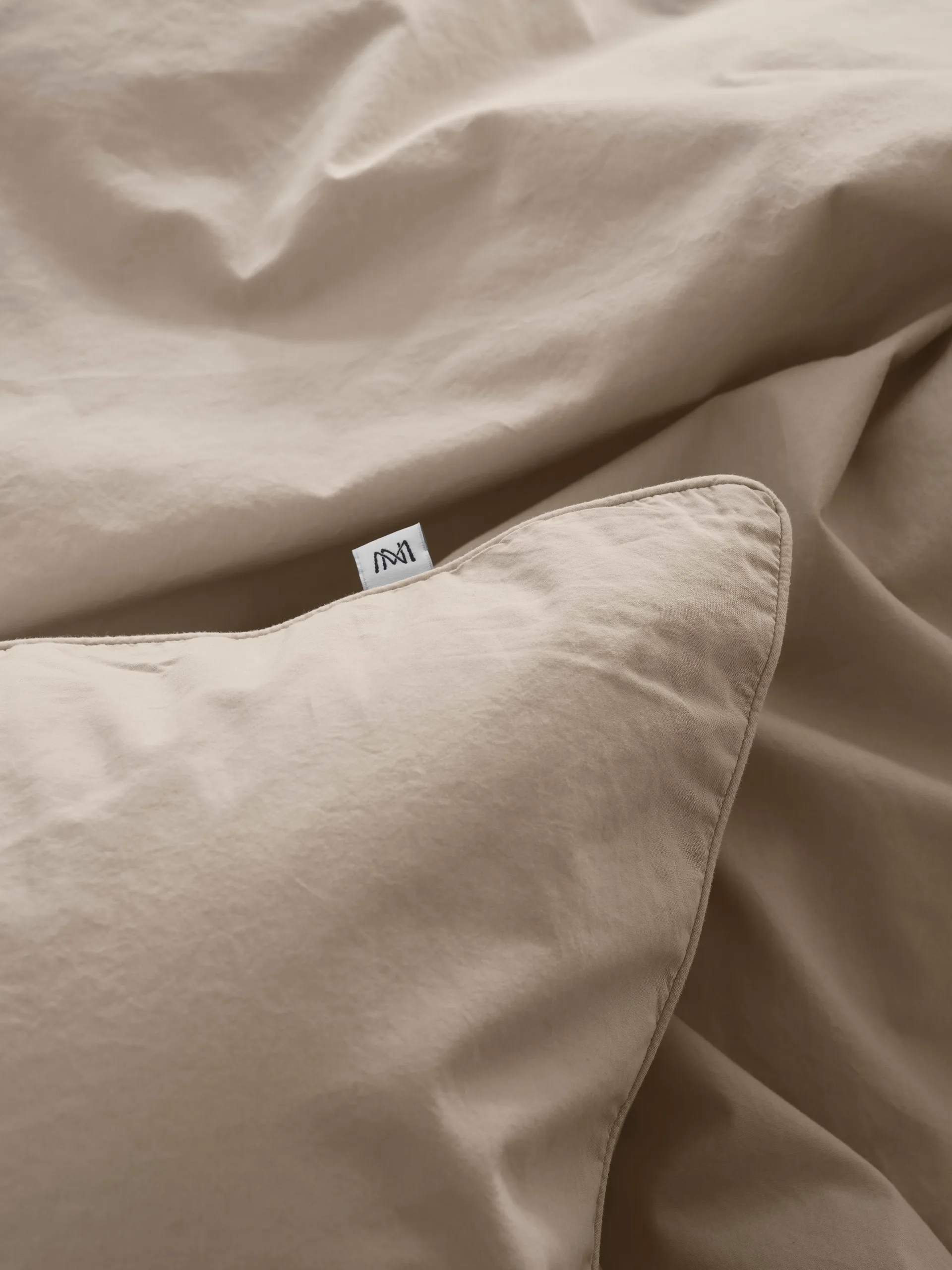Funda de almohada Benevola, Beige, 50x60 cm Mille Notti