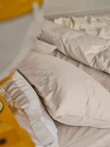 Funda de almohada Benevola - Beige, 50x60 cm - Mille Notti