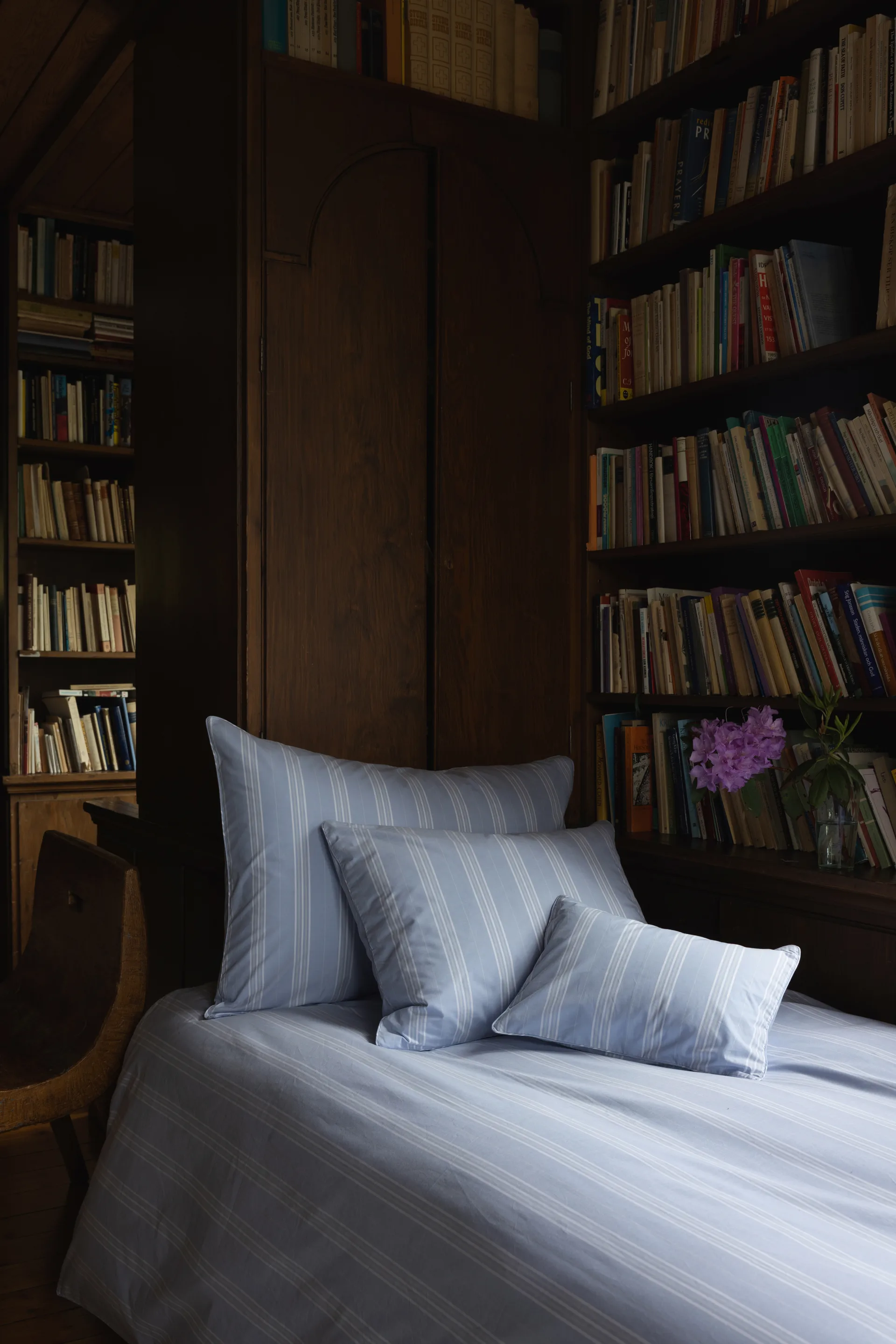 Funda de almohada Camicia, Azul claro, 50x60 cm Mille Notti