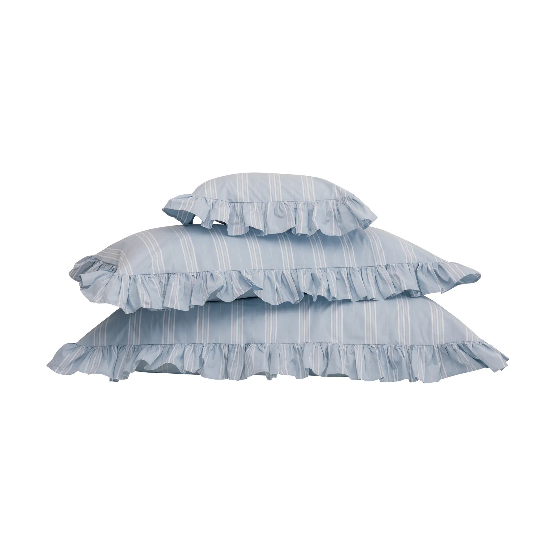 Funda de almohada Camicia Balza, Azul claro, 50x90 cm Mille Notti