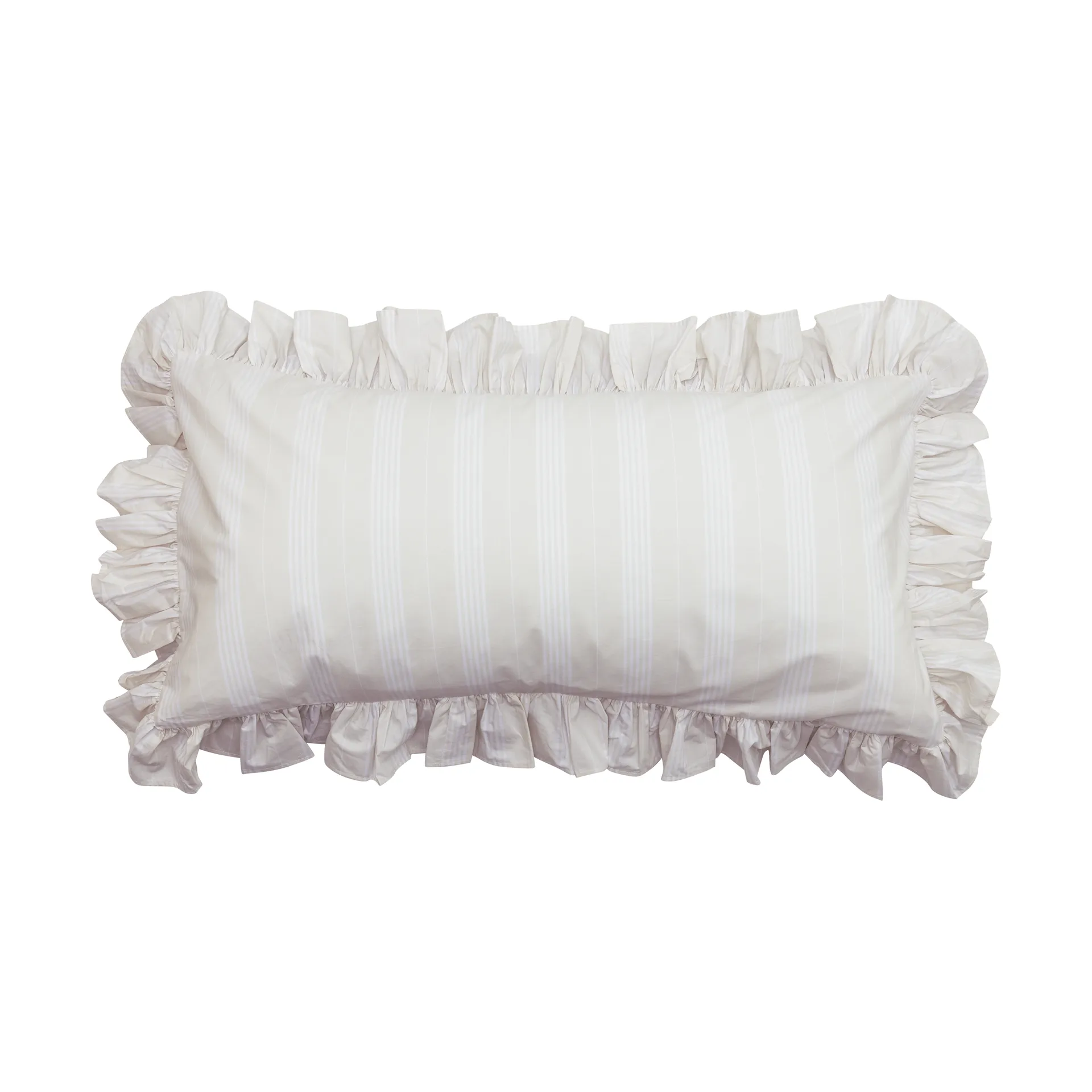 Funda de almohada Camicia Balza, Beige, 50x90 cm Mille Notti