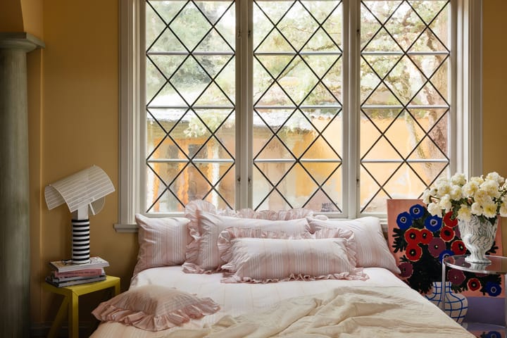 Funda de almohada Camicia Balza, Rosa claro, 50x90 cm Mille Notti