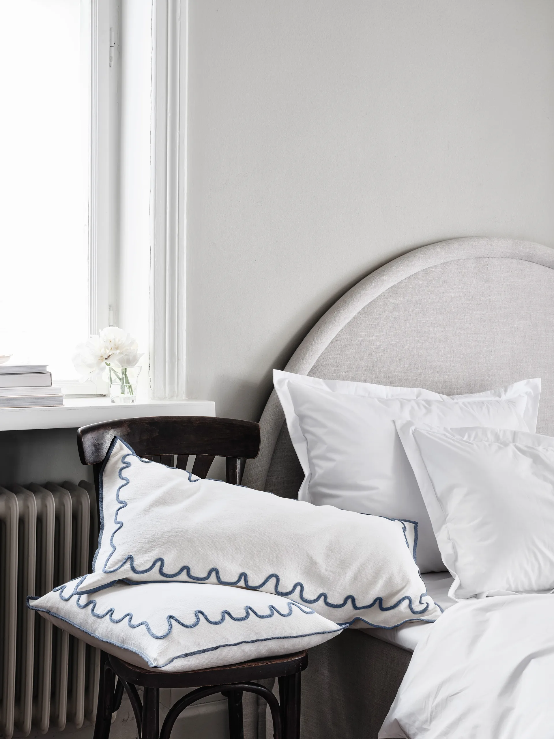 Funda de Almohada Cecina, Azul, 50x50 cm Mille Notti