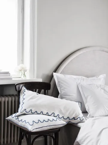 Funda de Almohada Cecina - Azul, 50x50 cm - Mille Notti