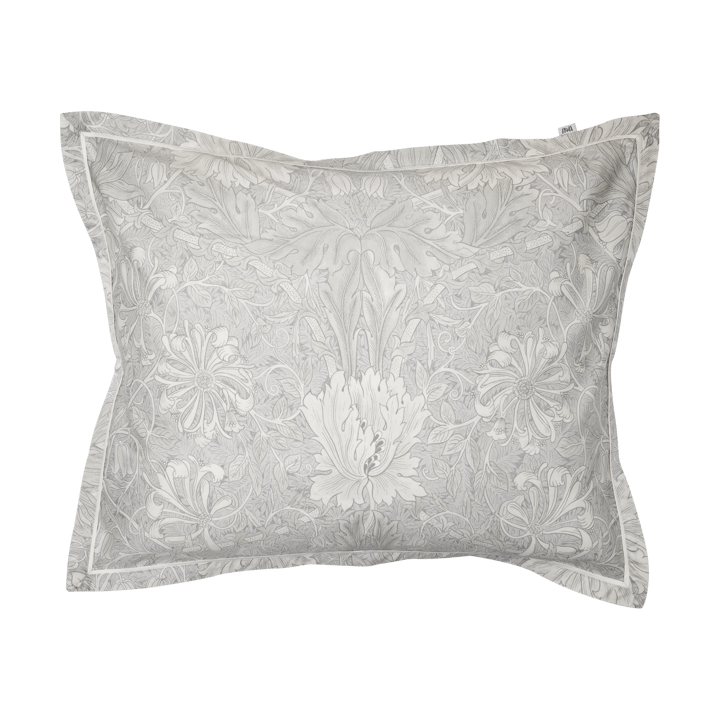 Funda de almohada Honeysuckle & Tulip - Gris, 50x60 cm - Mille Notti