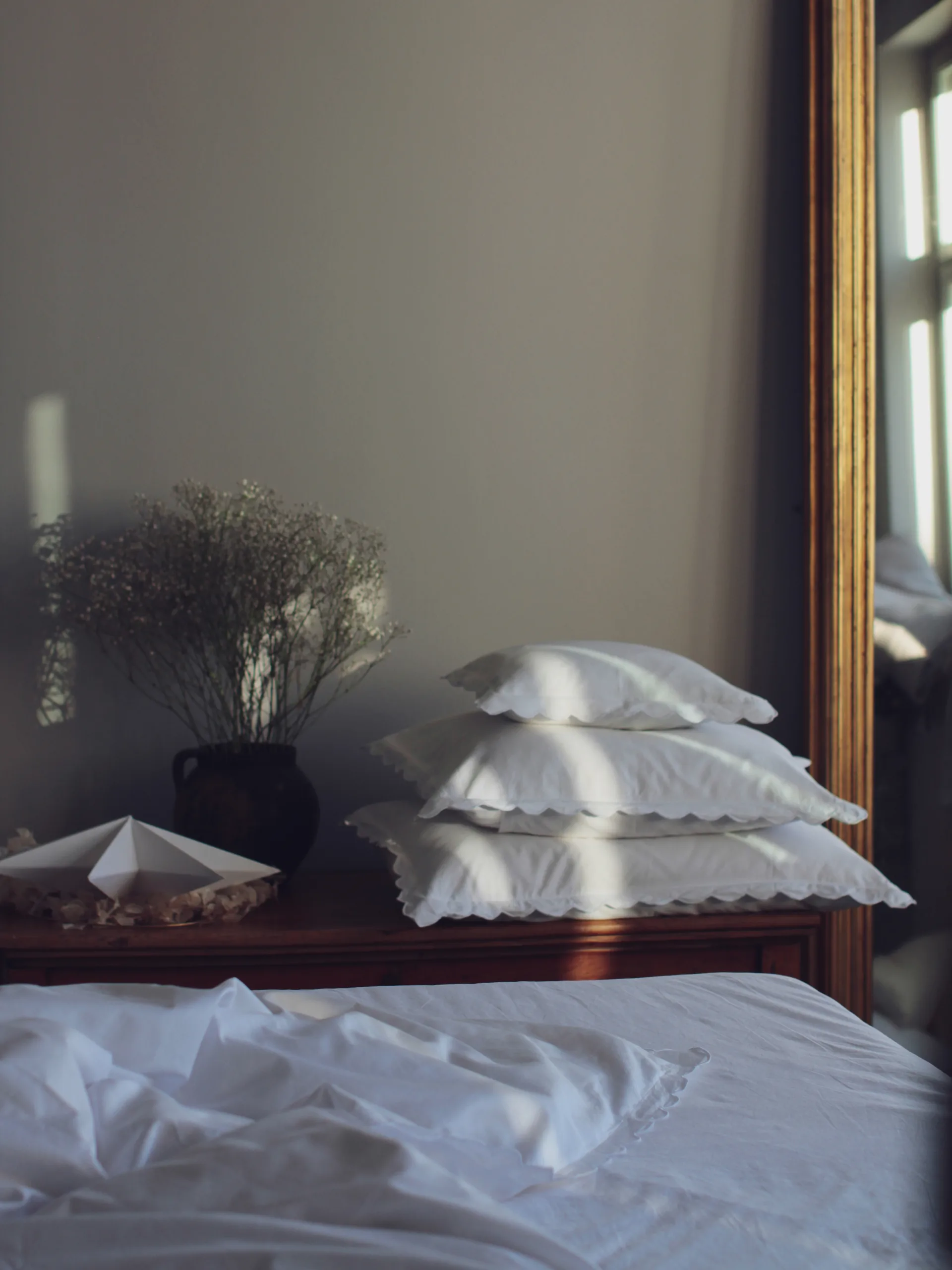 Funda de almohada Isola, Blanco, 50x60 cm Mille Notti