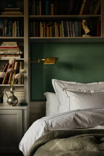 Funda de almohada Nuvola - Verde, 50x90 cm - Mille Notti