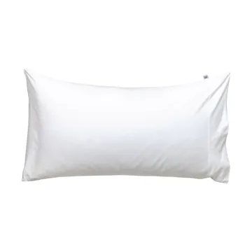 Funda de almohada Satina plain EKO - Blanco, 50 x 90 cm - Mille Notti