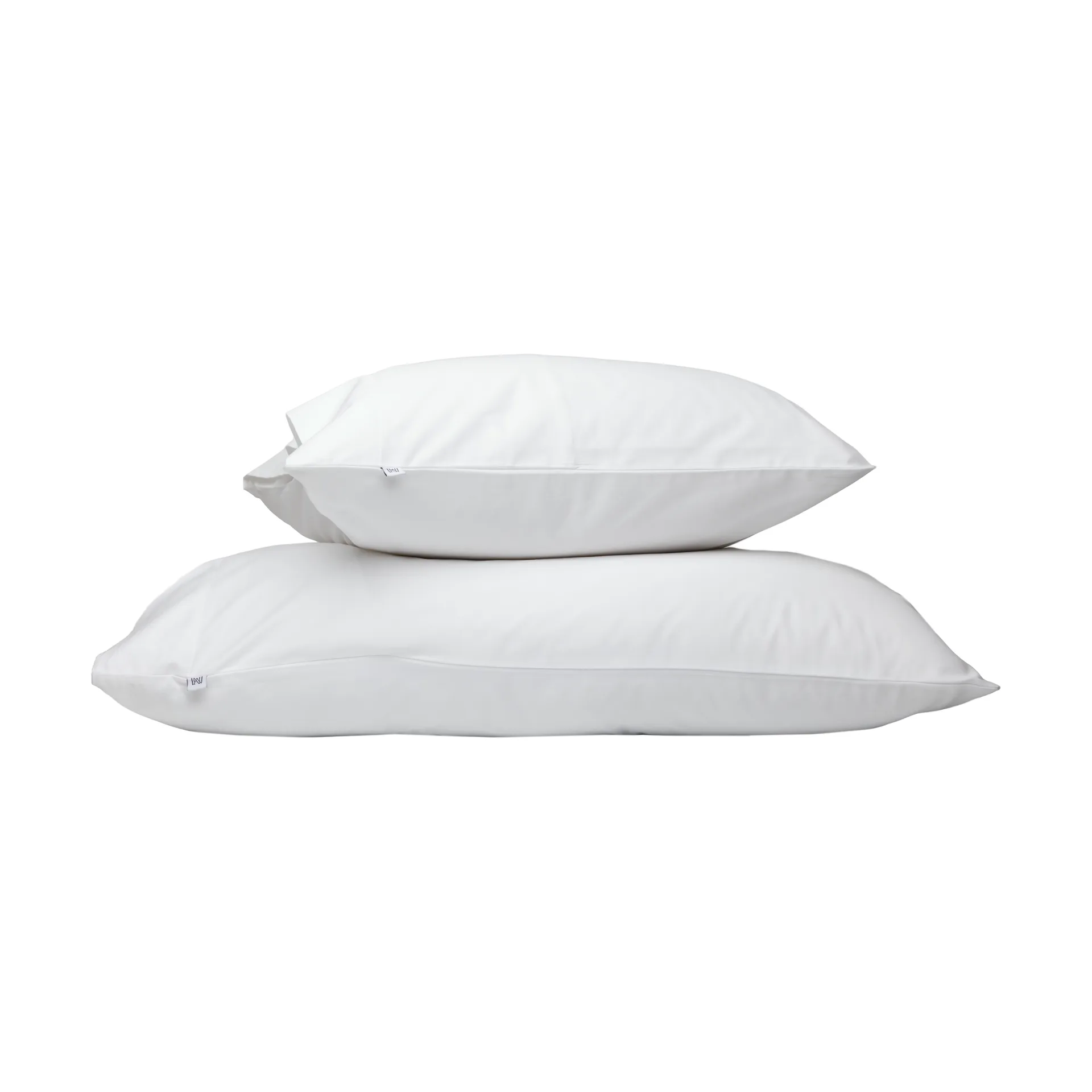Funda de almohada Satina plain EKO, Blanco, 50 x 90 cm Mille Notti