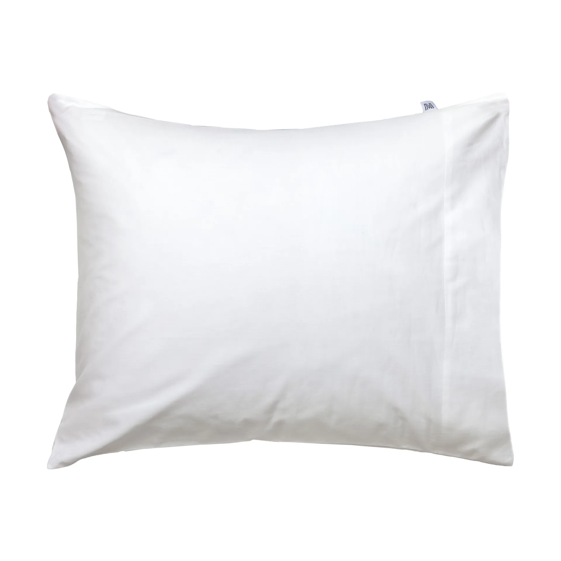Funda de almohada Satina plain EKO, Blanco, 50x60 cm Mille Notti
