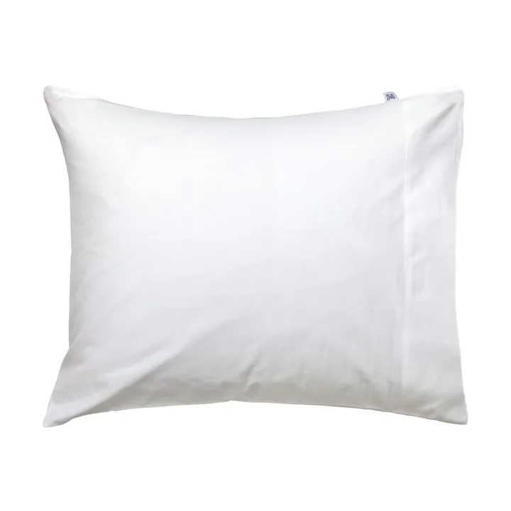 Funda de almohada Satina plain EKO - Blanco, 50x60 cm - Mille Notti