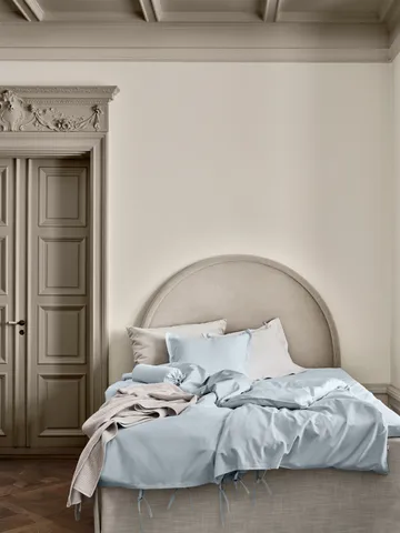 Funda de almohada Satina plain - Ljublå, 50x60 cm - Mille Notti