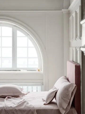 Funda de almohada Satina plain - Rose, 50x90 cm - Mille Notti