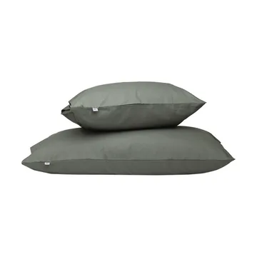 Funda de almohada Satina plain - Verde, 50x90 cm - Mille Notti