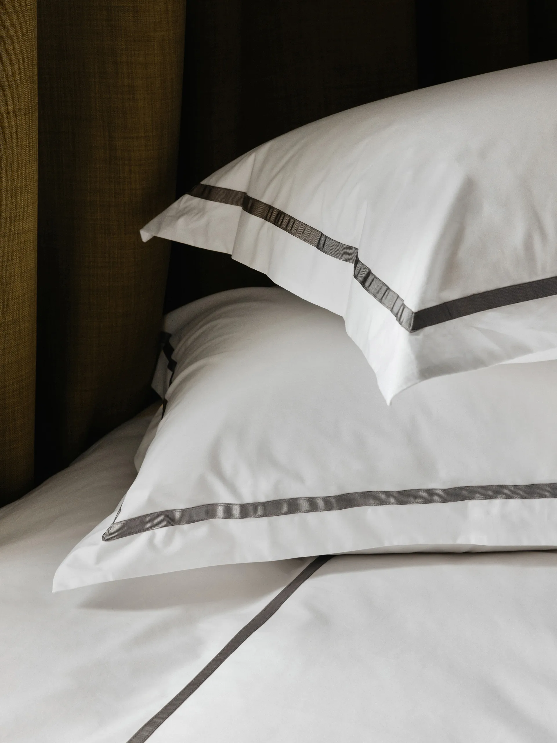 Funda de almohada Singolo EKO, Gris, 50x60 cm Mille Notti