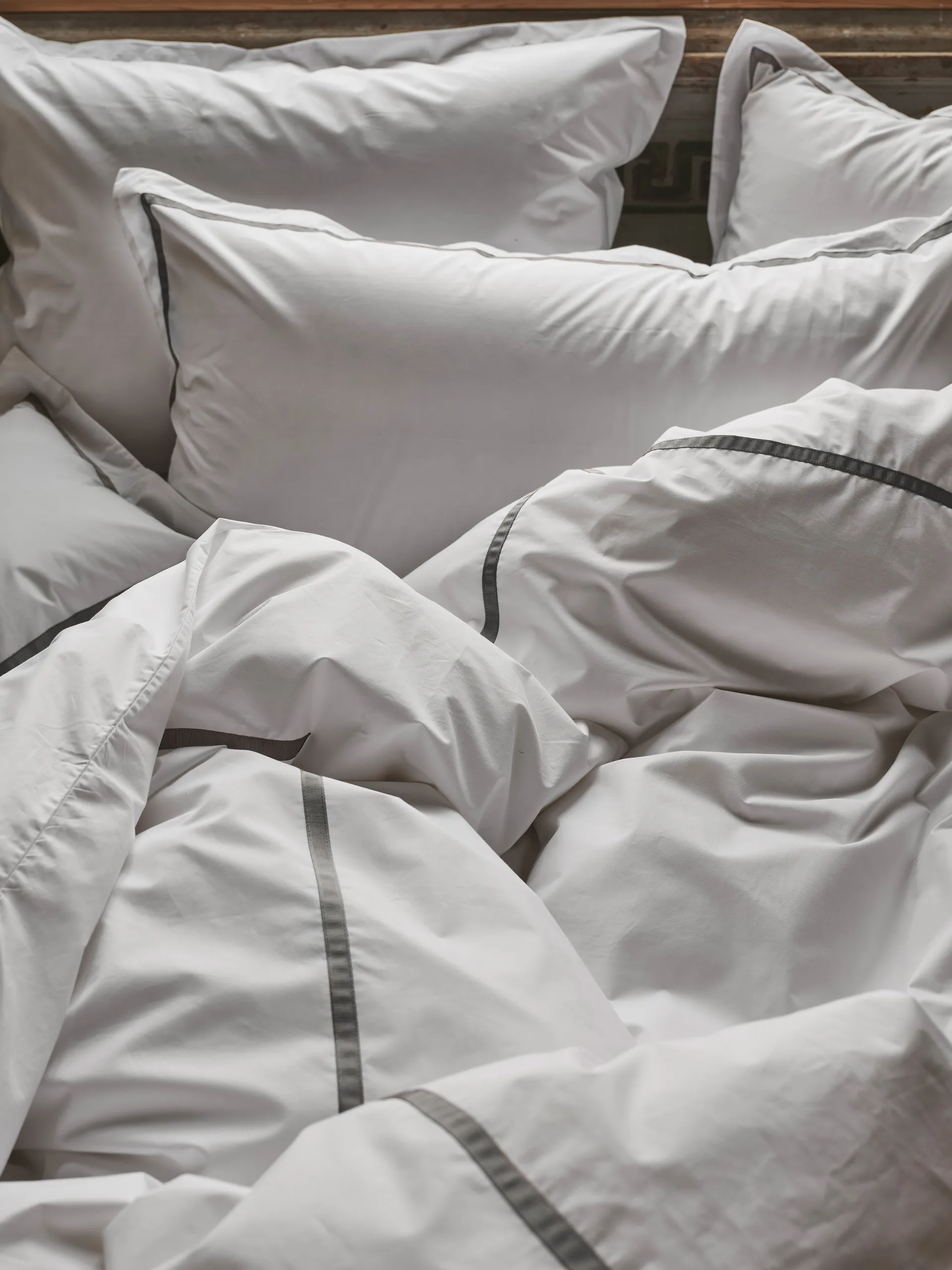 Funda de almohada Singolo EKO, Gris, 50x60 cm Mille Notti