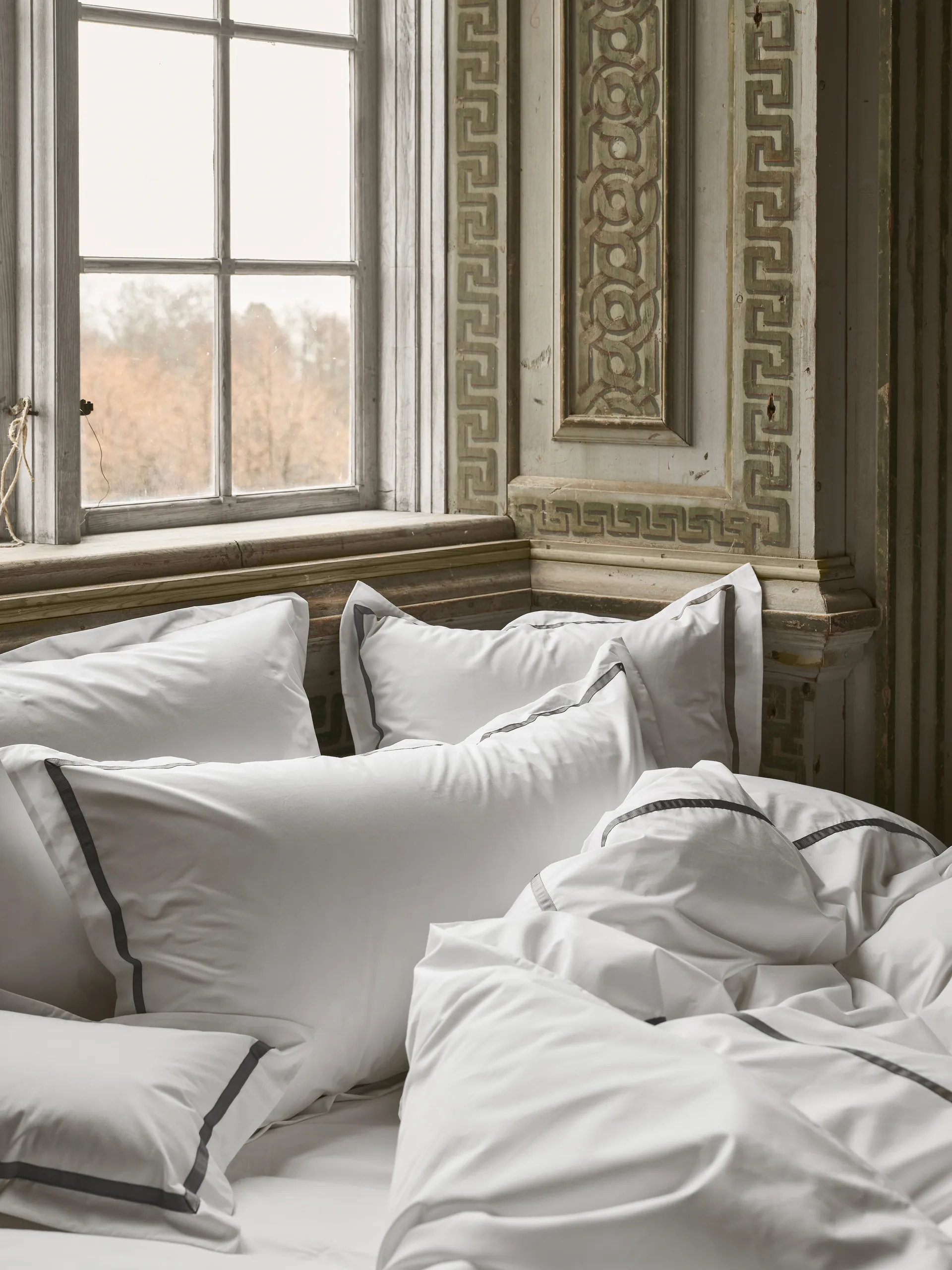 Funda de almohada Singolo EKO, Gris, 50x60 cm Mille Notti