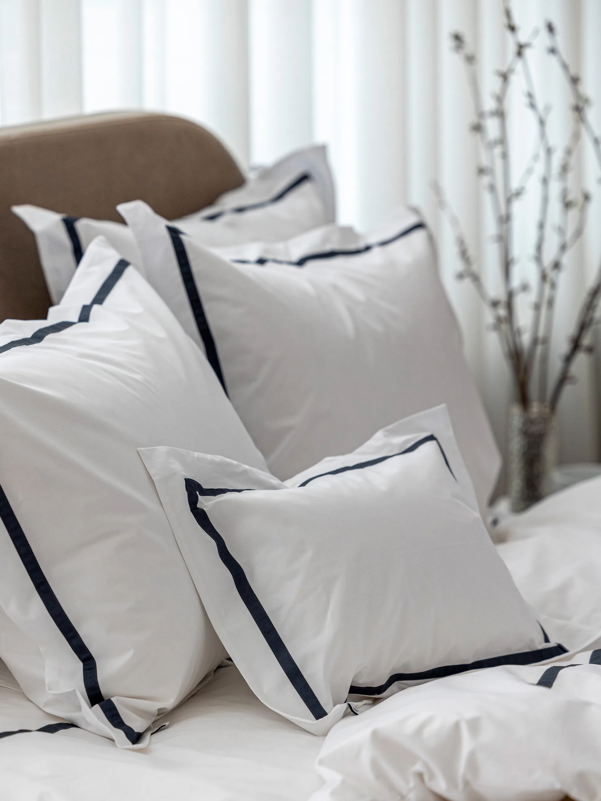 Funda de almohada Singolo EKO, Gris oscuro, 50x60 cm Mille Notti