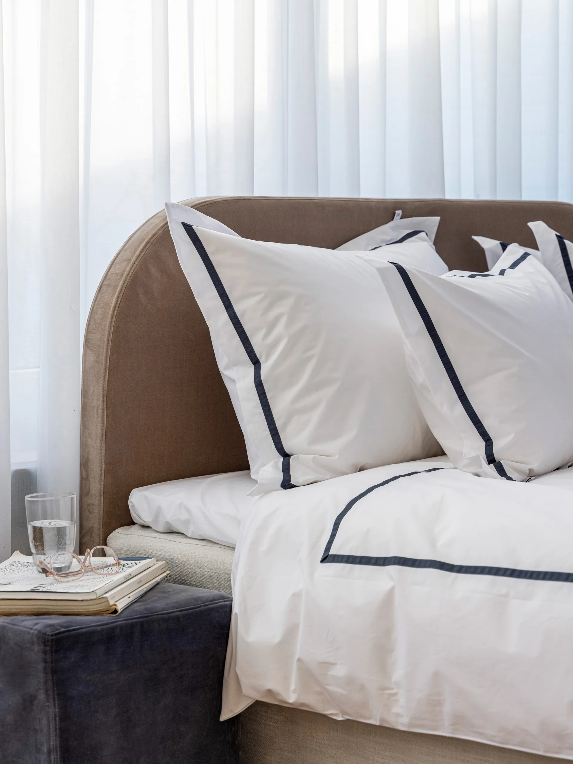 Funda de almohada Singolo EKO, Gris oscuro, 50x60 cm Mille Notti