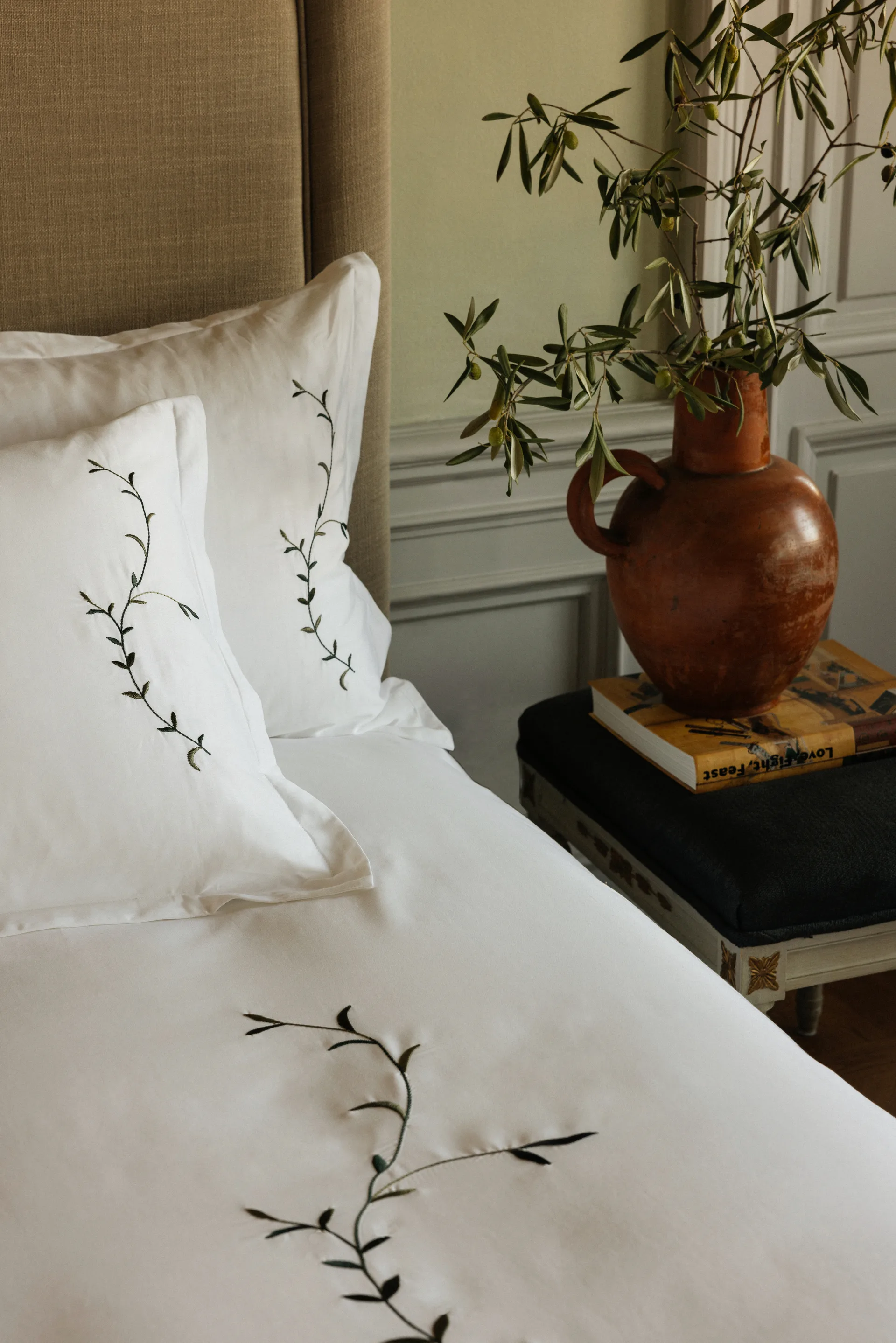 Funda de almohada Vivace, Verde, 50x90 cm Mille Notti