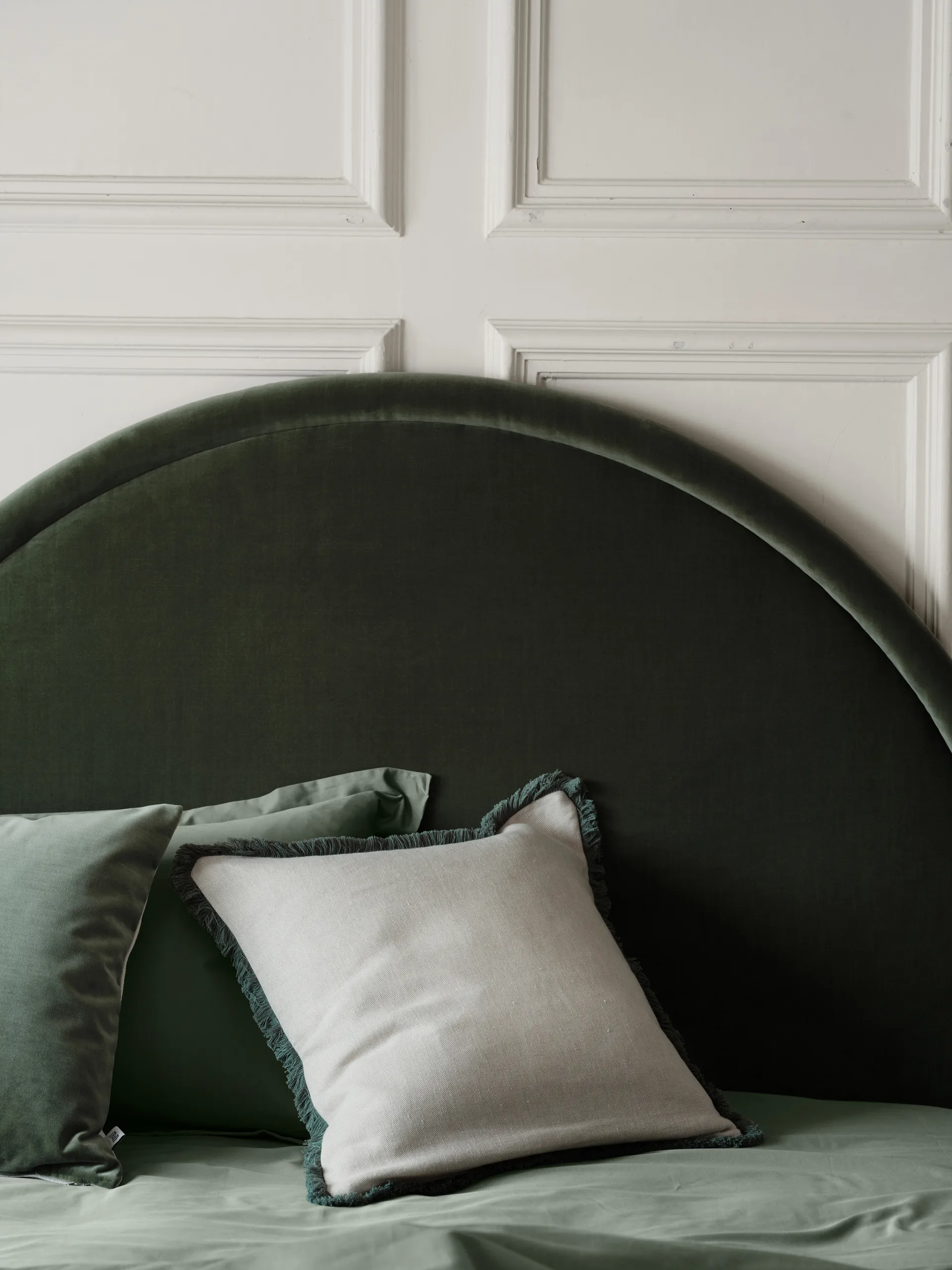 Funda de cojín Pienza, Beige-verde, 50x50 cm Mille Notti