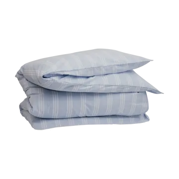 Funda nórdica Camicia - Azul claro, 150x210 cm - Mille Notti