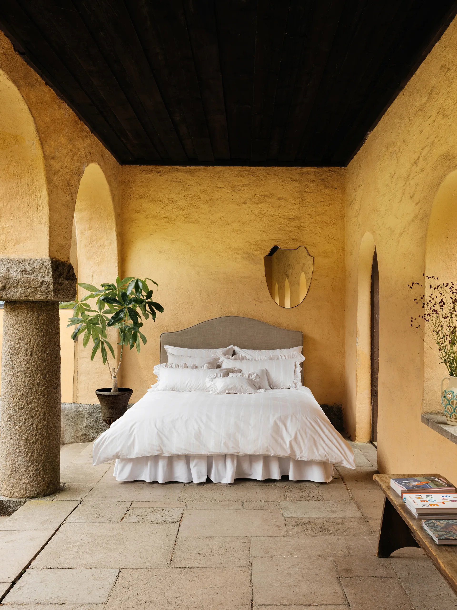 Funda nórdica Camicia, Beige, 150x210 cm Mille Notti