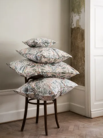 Funda nórdica Morris & Co. Strawberry Thief - Verde, 150x210 cm - Mille Notti