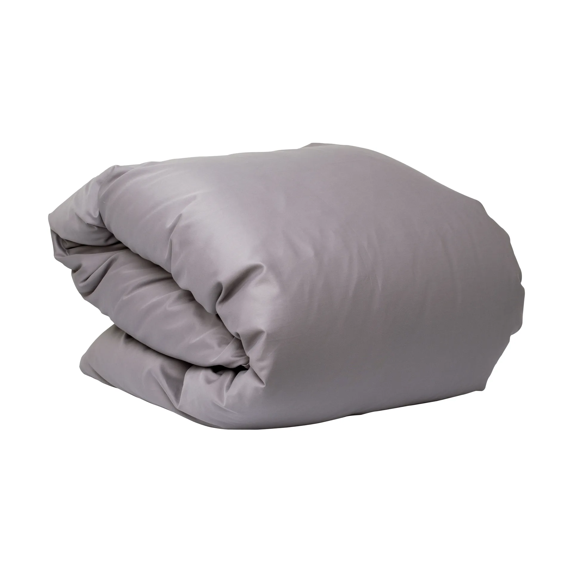 Funda nórdica Satina, Gris, 150x210 cm Mille Notti