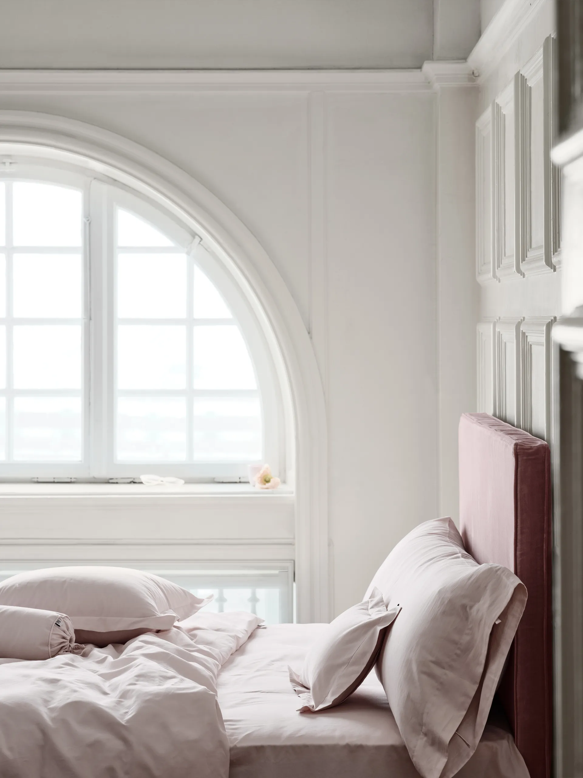 Funda nórdica Satina, Rosa, 220x220 cm Mille Notti